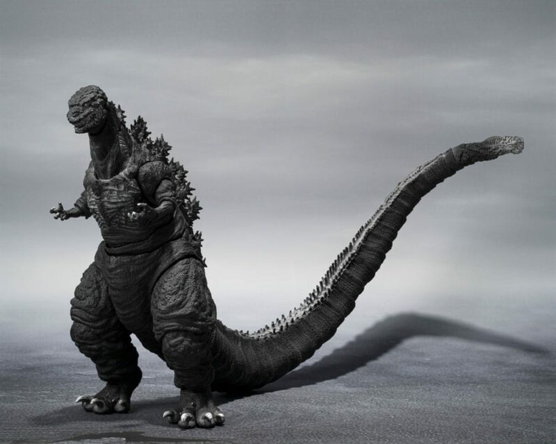 Godzilla S.H. MonsterArts Action Figure Godzilla (2016) The Fourth Orthochromatic Version 18 cm - immagine 2