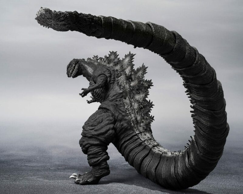 Godzilla S.H. MonsterArts Action Figure Godzilla (2016) The Fourth Orthochromatic Version 18 cm - immagine 3