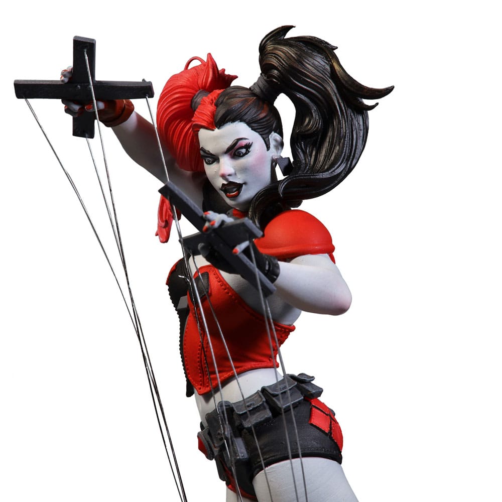 DC Comics Red, White & Black Statue 1/10 Harley Quinn by Emanuela Lupacchino 18 cm - immagine 2
