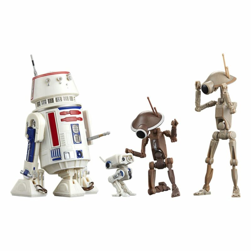 Star Wars: The Mandalorian Black Series Action Figure 4-Pack R5-D4, BD-72 & Pit Droids - immagine 2