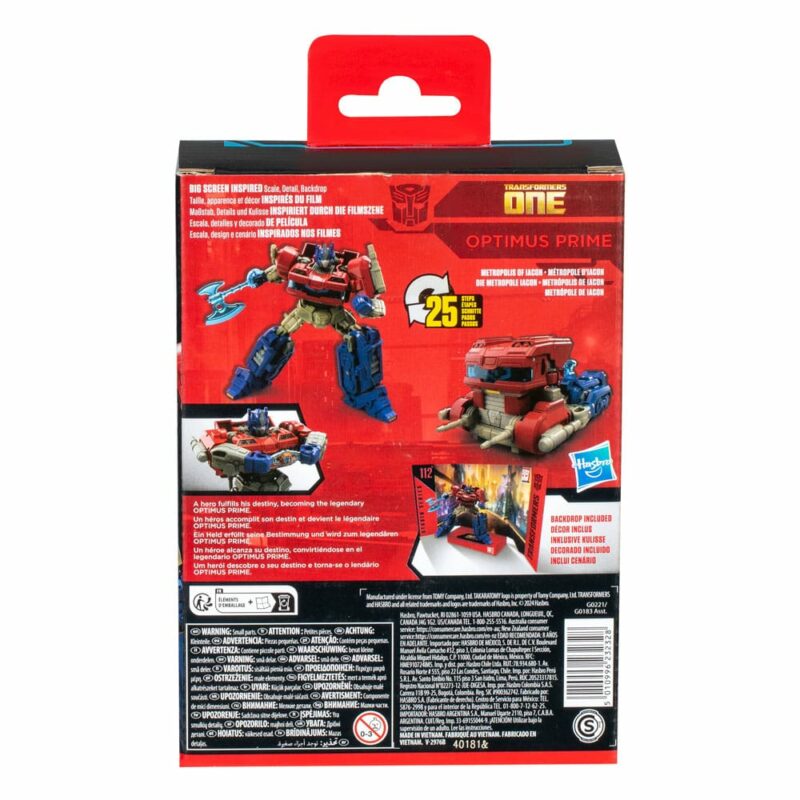 Transformers One Studio Series Deluxe Class Action Figure Optimus Prime 11 cm - immagine 3
