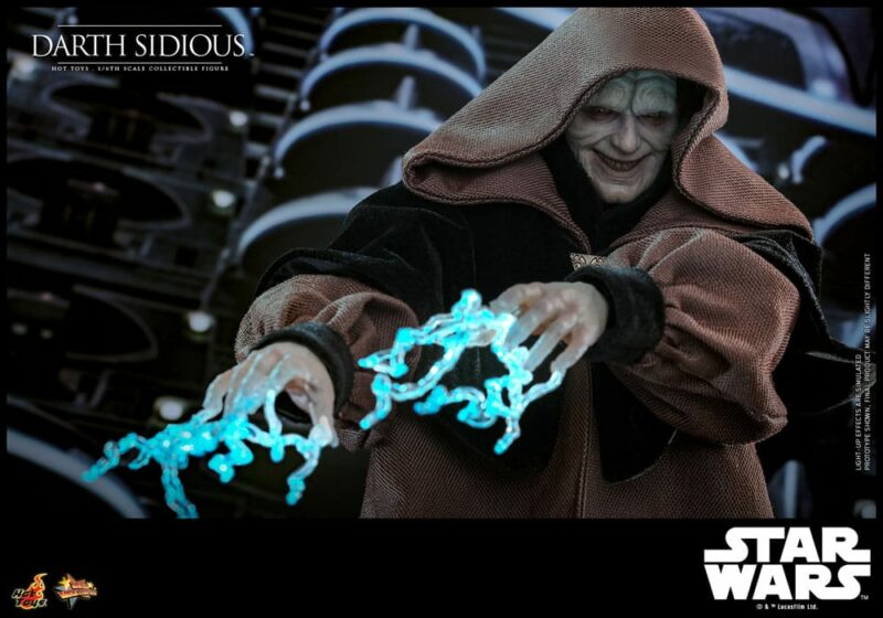 Star Wars Movie Masterpiece Action Figure 1/6 Darth Sidious 29 cm - immagine 4