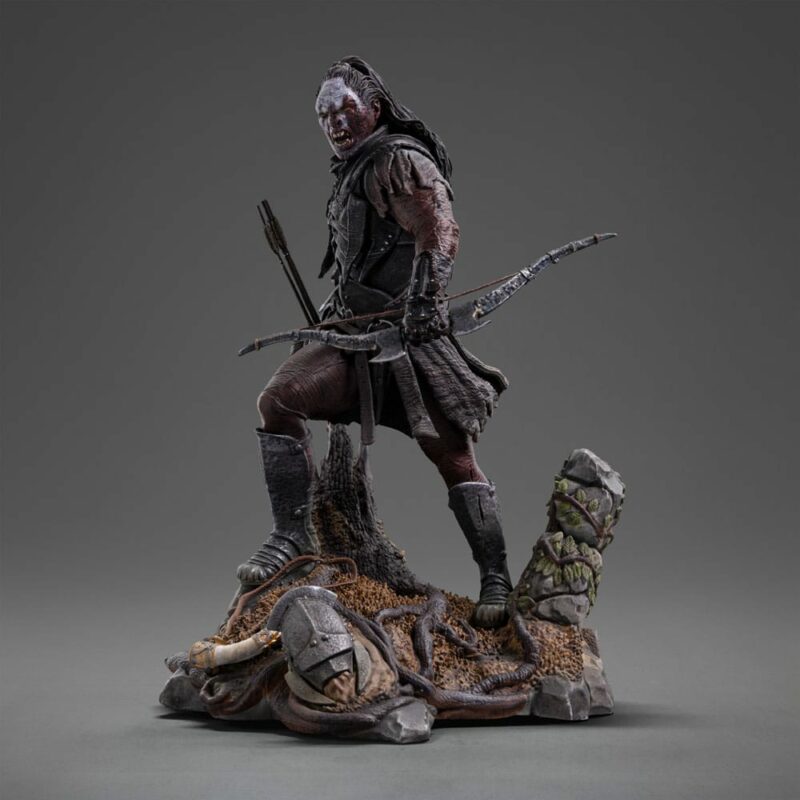 The Lord of the Rings Art Scale Statue 1/10 Lurtz, Uruk-Hai Leader 23 cm - immagine 2