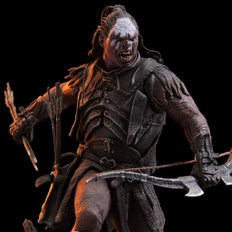 The Lord of the Rings Art Scale Statue 1/10 Lurtz, Uruk-Hai Leader 23 cm - immagine 5