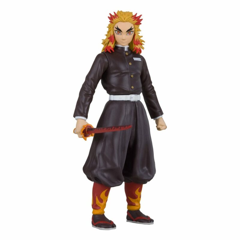 Demon Slayer: Kimetsu no Yaiba Action Figure Kyojuro Rengoku 13 cm - immagine 2