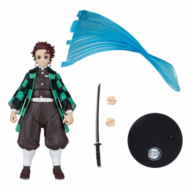 Demon Slayer: Kimetsu no Yaiba Action Figure Tanjiro Kamado 18 cm - immagine 2