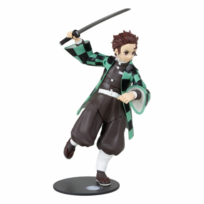 Demon Slayer: Kimetsu no Yaiba Action Figure Tanjiro Kamado 18 cm - immagine 3