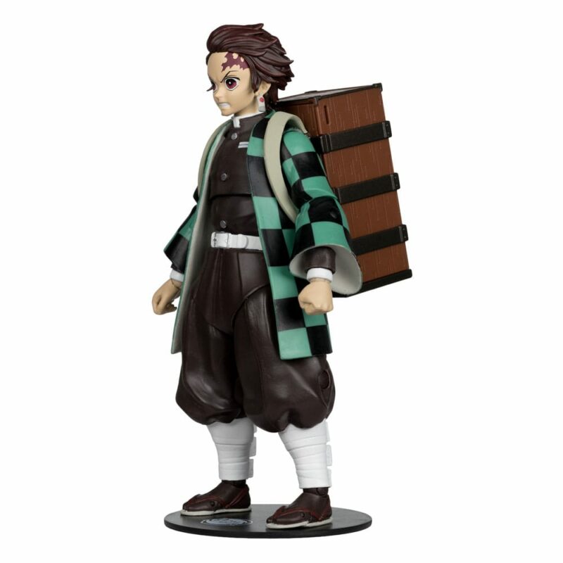 Demon Slayer: Kimetsu no Yaiba Action Figure Tanjiro Kamado (with Nezuko Box) (Season 3) 18 cm - immagine 3