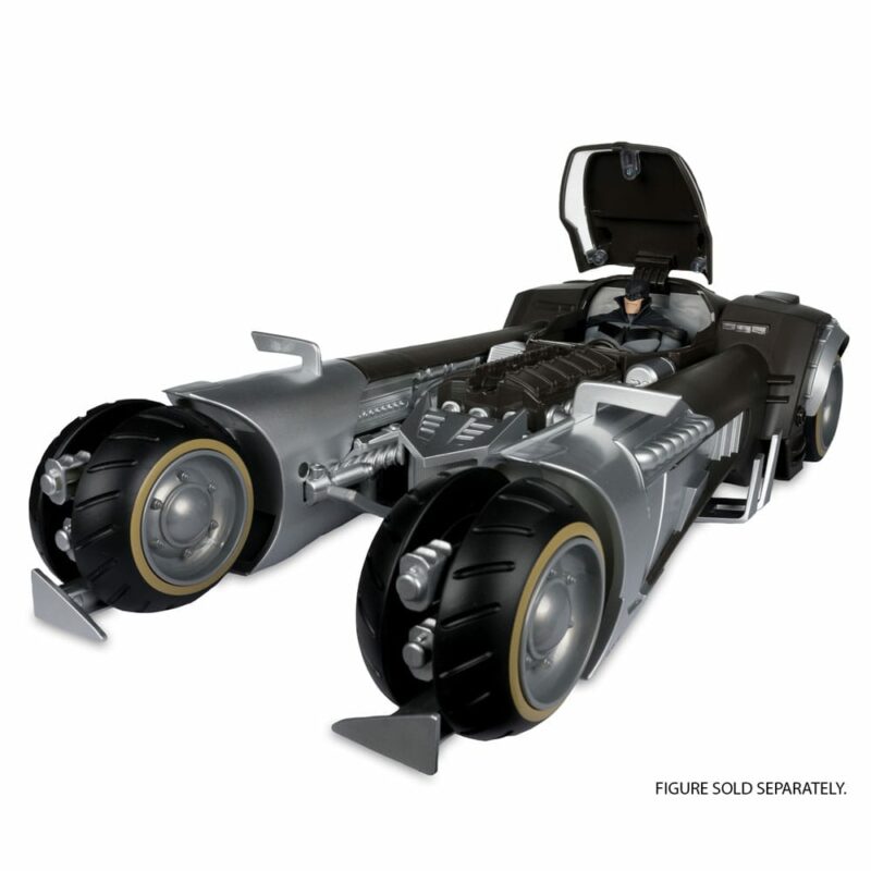 DC Multiverse Vehicle White Knight Batmobile (Gold Label) 18 cm - immagine 5