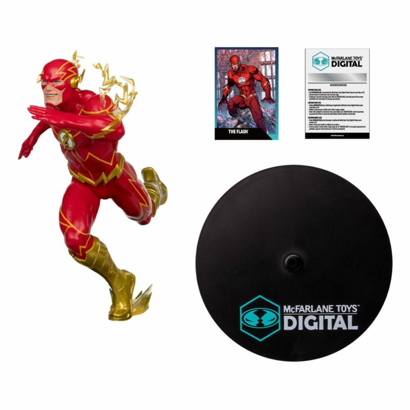 DC Direct PVC Statue 1/6 The Flash by Jim Lee (McFarlane Digital) 20 cm - immagine 2