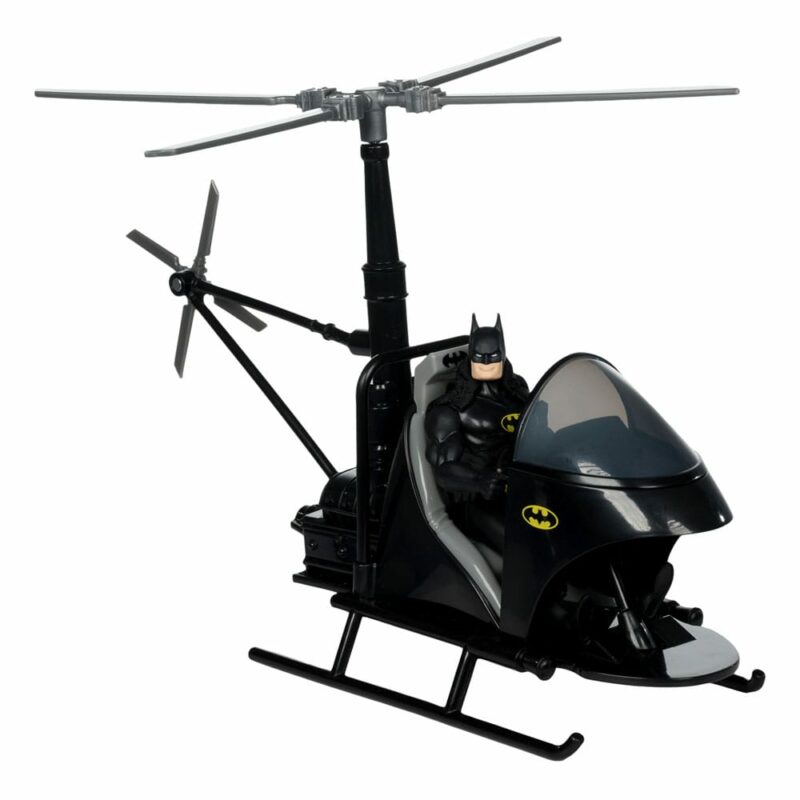 DC Direct Super Powers Action Figure Pack of 3 Batman (Black Suit), The Whirly & The Batwing (Black) (Gold Label) (SDCC) 13 cm - immagine 5