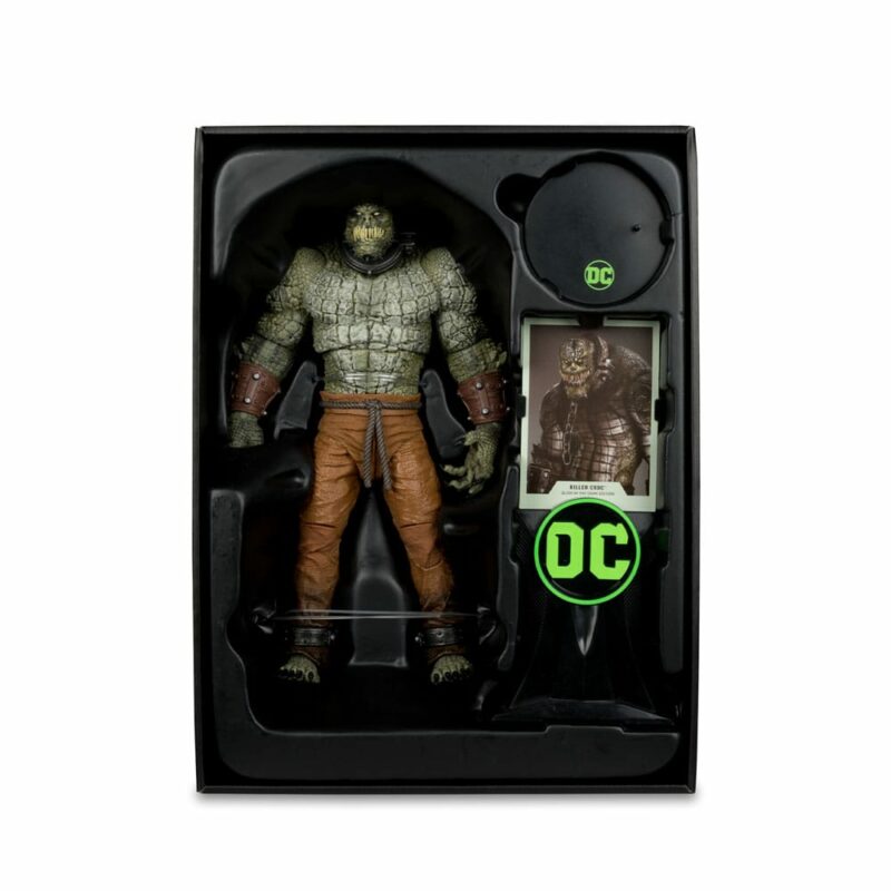 DC Multiverse Megafig Action Figure Killer Croc (GITD) (Gold Label) 30 cm - immagine 2