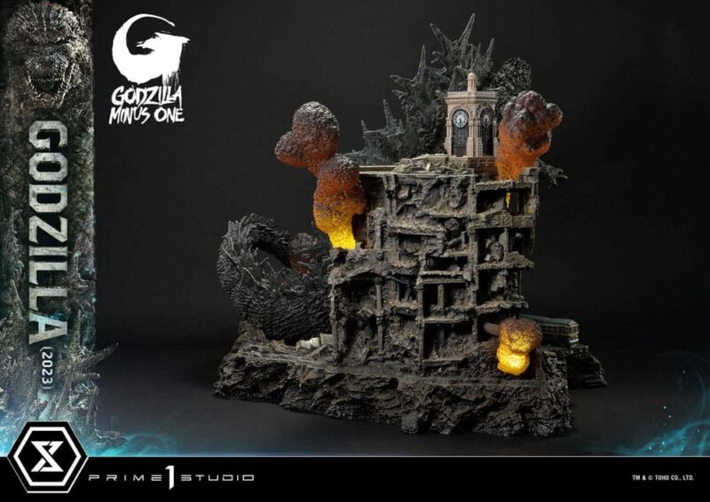 Godzilla Minus One Diorama Masterline Series Godzilla 2023 70 cm - immagine 3