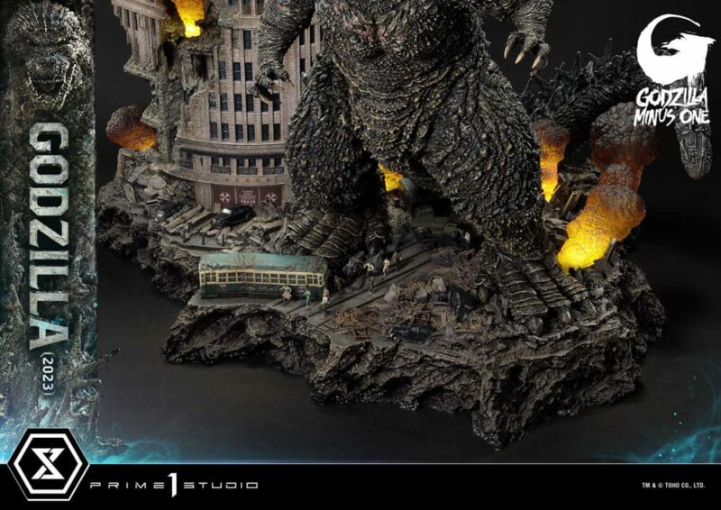 Godzilla Minus One Diorama Masterline Series Godzilla 2023 70 cm - immagine 6