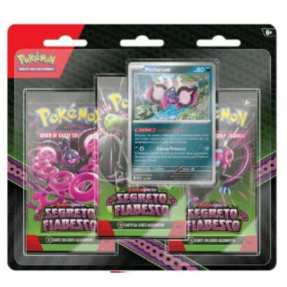 Pokemon Segreto Fiabesco Blister 3 Buste + 1 Card