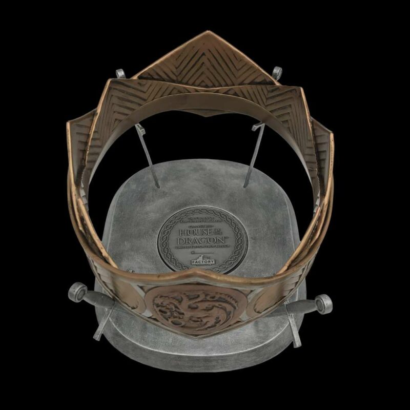 House of the Dragon 1/1 Prop Replica The Crown Of King Viserys Targaryen Limited Edition 15 cm - immagine 2