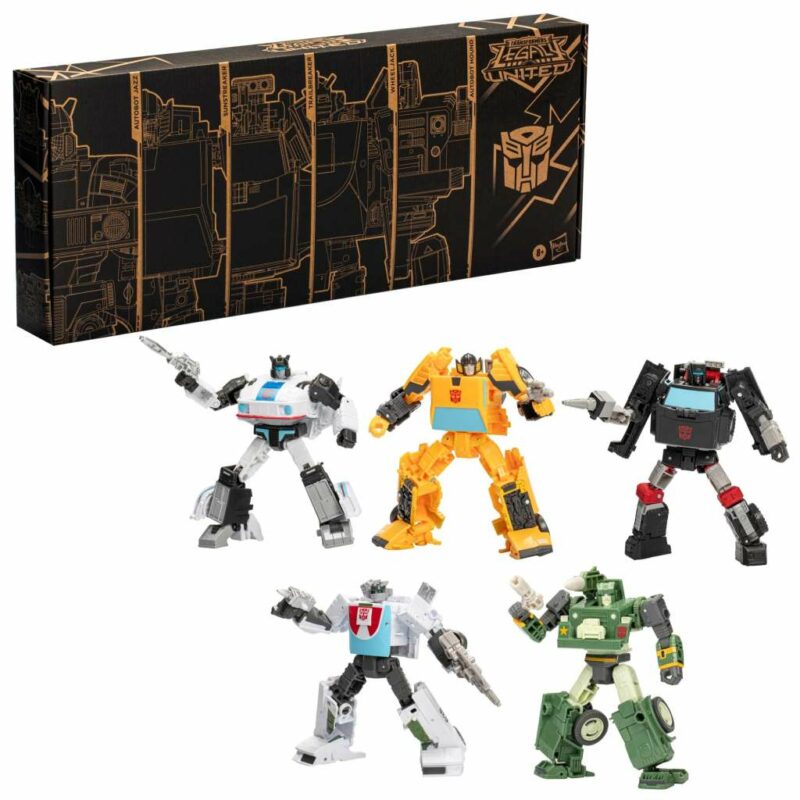 Transformers Generations Selects Legacy United Action Figure 5-Pack Autobots Stand United 14 cm