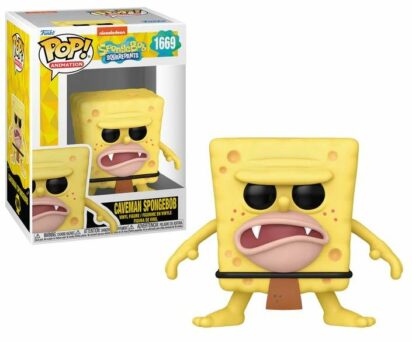 SpongeBob SquarePants POP! Vinyl Figure Caveman SpongeBob 25th Anniversary 9 cm