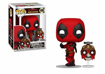 Deapool & Wolverine (2024) POP! Vinyl Figure  Deadpool with Headpool 9 cm