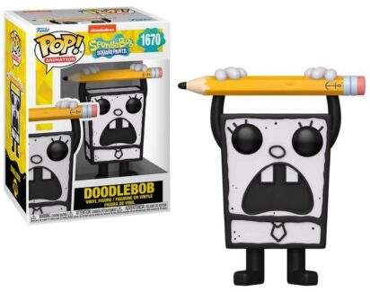 SpongeBob SquarePants POP! Vinyl Figure Doodlebob 25th Anniversary 9 cm