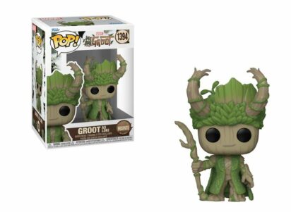 Marvel 85th Anniversary POP! Marvel Vinyl Figure We Are Groot as Loki 9 cm