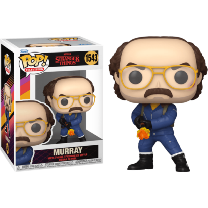 Stranger Things (Season 4) POP! TV Vinyl Figure Murray with Flamethrower 9 cm
