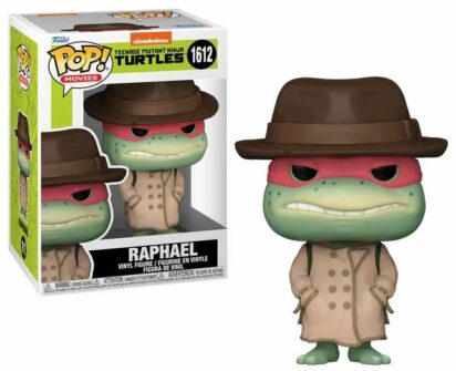 Teenage Mutant Ninja Turtles POP! Vinyl Figures Raphael in Coat 9 cm