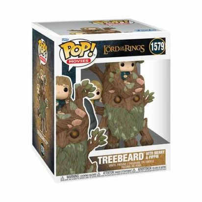Lord of the Rings POP! Movies Supersized Vinyl Figure Treebeard with Merry & Pippin 15 cm
