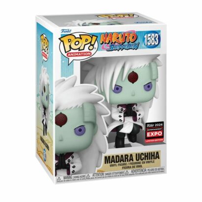Naruto Shippuden POP! Television Vinyl Figure Madara Uchiha 9 Limited Edition (con bollino Funko Expo 2024) 9 cm