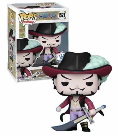 One Piece POP! Television Vinyl Figure Dracule Mihawk Limited Edition (con bollino Funko Shop) 9 cm