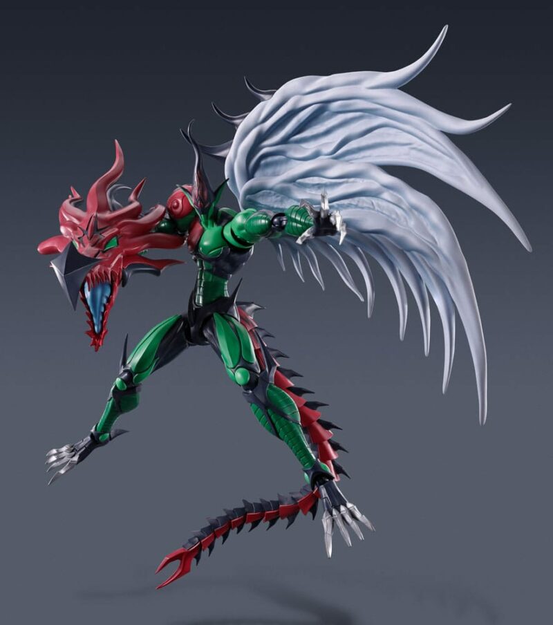 Yu-Gi-Oh! S.H. MonsterArts Action Figure Elemental Hero Flame Wingman 19 cm - immagine 2