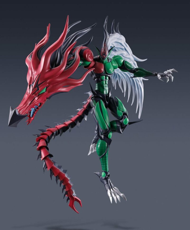 Yu-Gi-Oh! S.H. MonsterArts Action Figure Elemental Hero Flame Wingman 19 cm - immagine 3