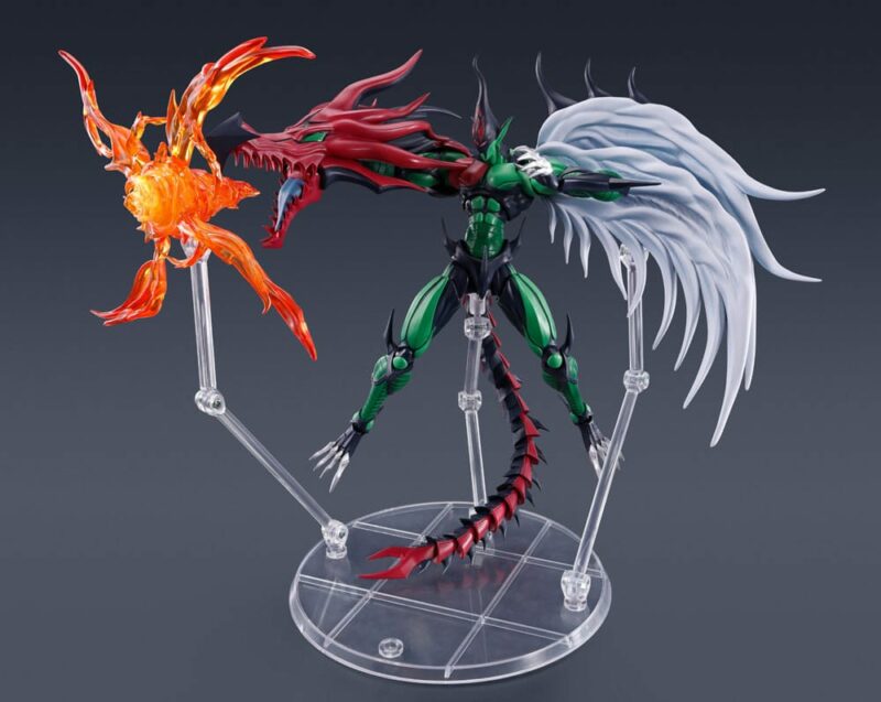 Yu-Gi-Oh! S.H. MonsterArts Action Figure Elemental Hero Flame Wingman 19 cm - immagine 6