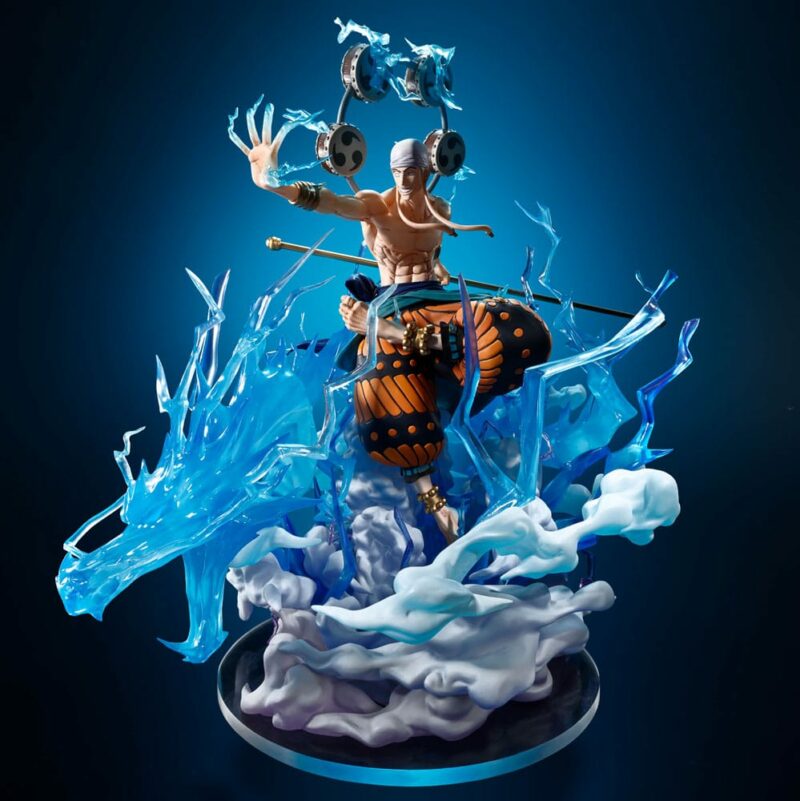 One Piece FiguartsZERO Extra Battle PVC Statue Eneru -Sixty Million Volt Lightning Dragon- 32 cm - immagine 2