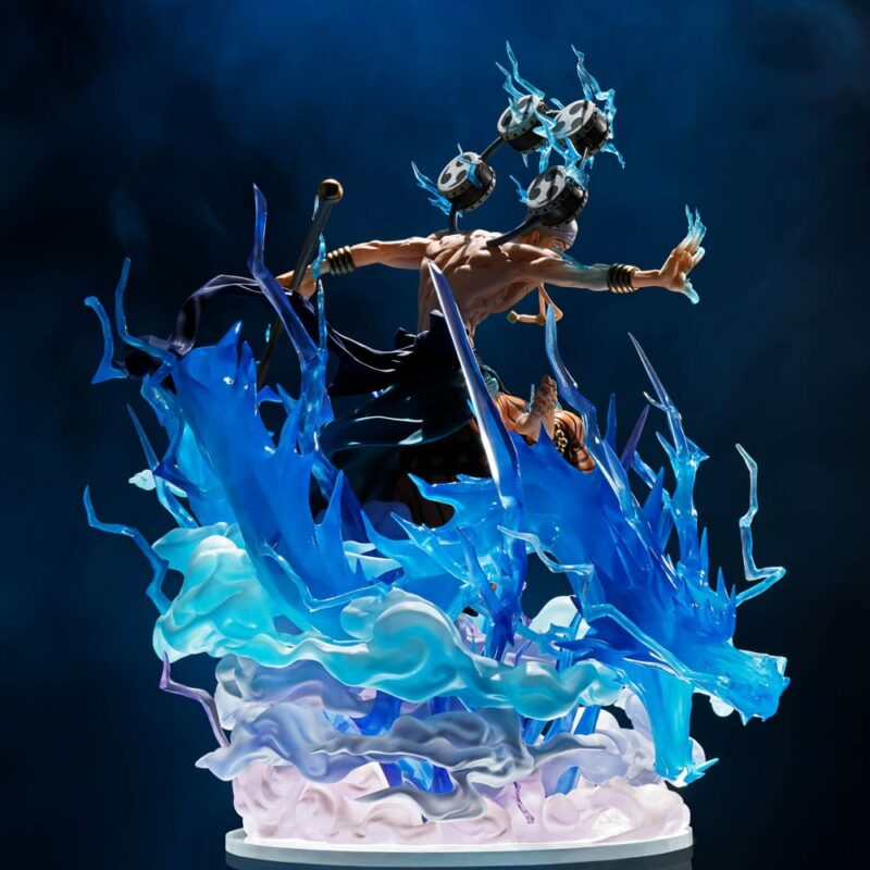 One Piece FiguartsZERO Extra Battle PVC Statue Eneru -Sixty Million Volt Lightning Dragon- 32 cm - immagine 3