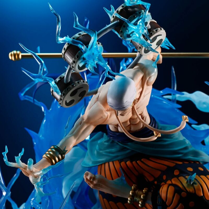One Piece FiguartsZERO Extra Battle PVC Statue Eneru -Sixty Million Volt Lightning Dragon- 32 cm - immagine 5