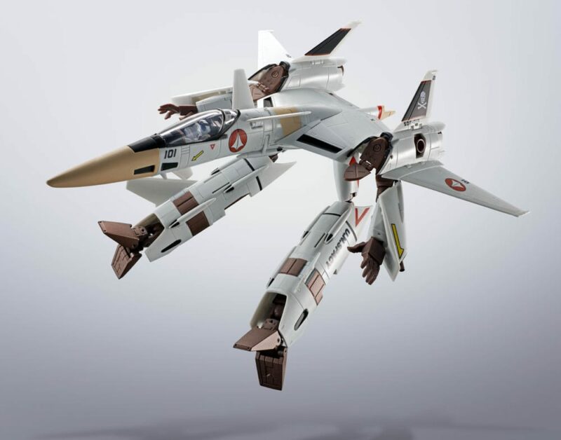 Macross The Super Dimension Fortress Hi-Metal R Action Figure VF-4 Lightning III -Flash Back 2012- 29 cm - immagine 5