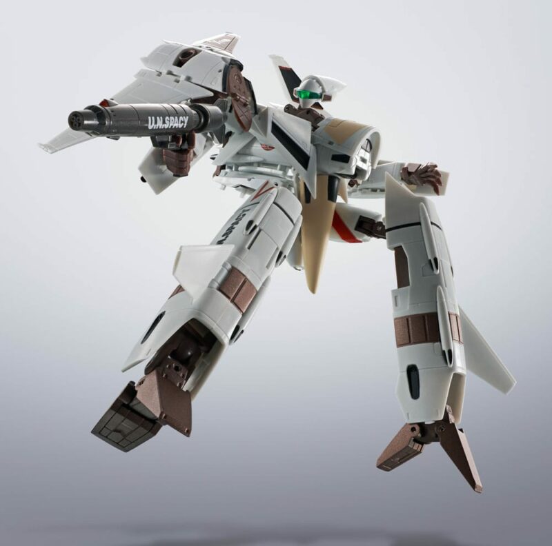 Macross The Super Dimension Fortress Hi-Metal R Action Figure VF-4 Lightning III -Flash Back 2012- 29 cm - immagine 6