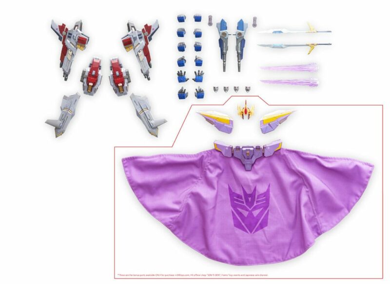 Transformers Kuro Kara Kuri Action Figure Starscream 21 cm - immagine 7