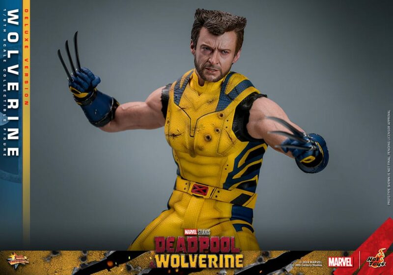 Deadpool & Wolverine Movie Masterpiece Action Figure 1/6 Wolverine (Deluxe Version) 31 cm - immagine 4