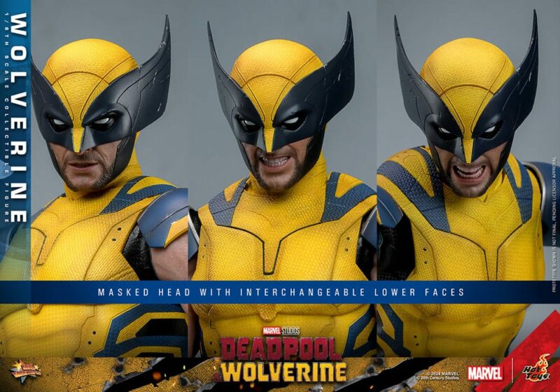Deadpool & Wolverine Movie Masterpiece Action Figure 1/6 Wolverine 31 cm - immagine 3