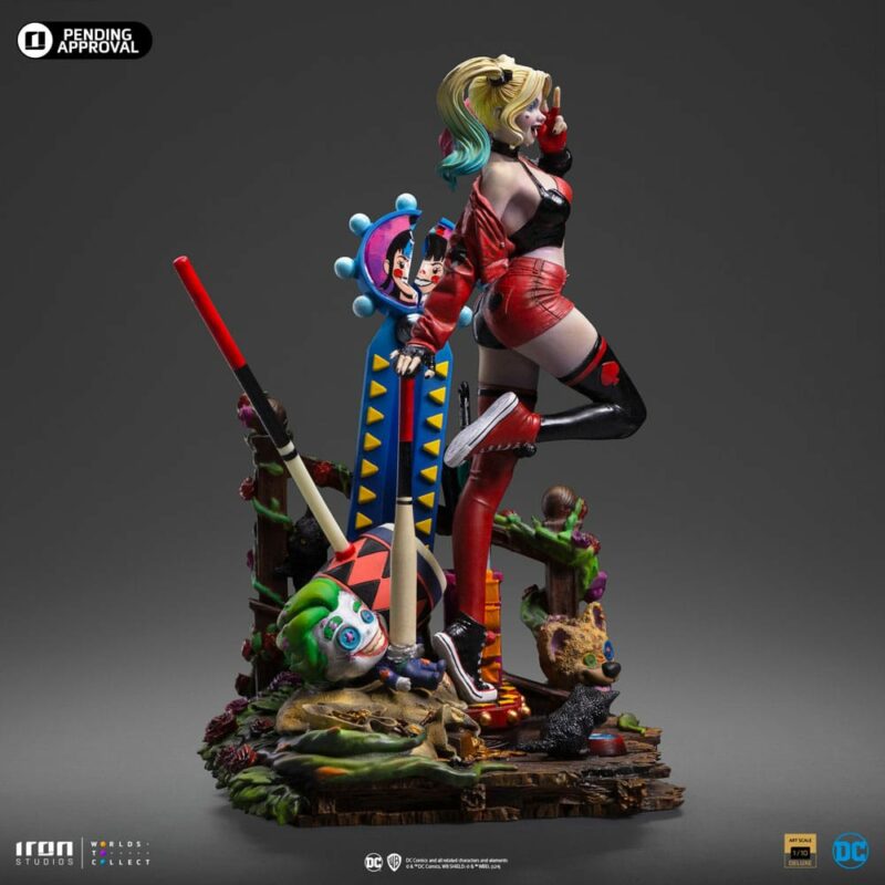 DC Comics Deluxe Art Scale Statue 1/10 Harley Quinn (Gotham City Sirens) 22 cm - immagine 2