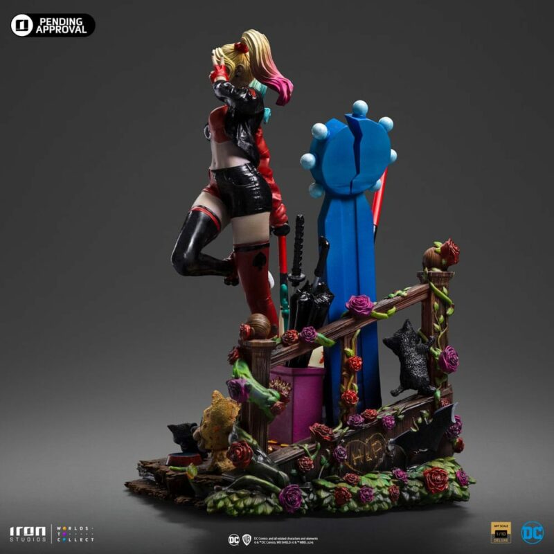 DC Comics Deluxe Art Scale Statue 1/10 Harley Quinn (Gotham City Sirens) 22 cm - immagine 3