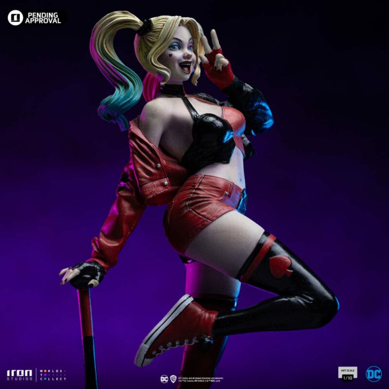 DC Comics Art Scale Statue 1/10 Harley Quinn (Gotham City Sirens) 22 cm - immagine 4