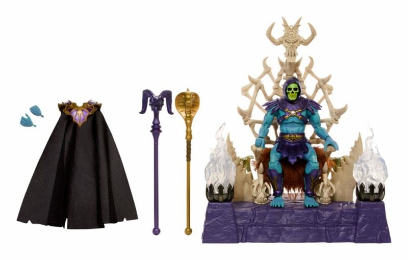 Masters of the Universe: New Eternia Masterverse Action Figure Skeletor & Throne 18 cm - immagine 2