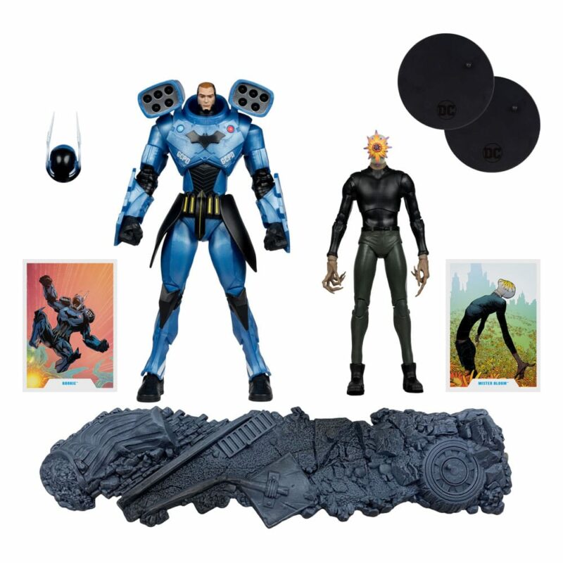 DC Multiverse Action Figure 2-Pack Rookie & Mr. Bloom (Batman: Endgame) (Gold Label) (SDCC) 18 cm - immagine 2