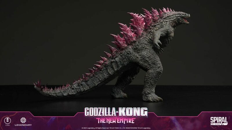 Godzilla Hall of FamePVC Statue Godzilla 2024 Evolved Form (Heat Ray Version) 27 cm - immagine 2