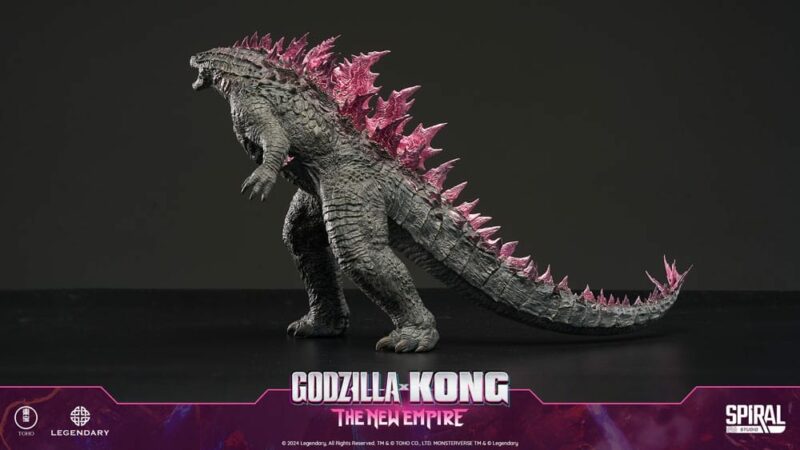 Godzilla Hall of FamePVC Statue Godzilla 2024 Evolved Form (Heat Ray Version) 27 cm - immagine 4