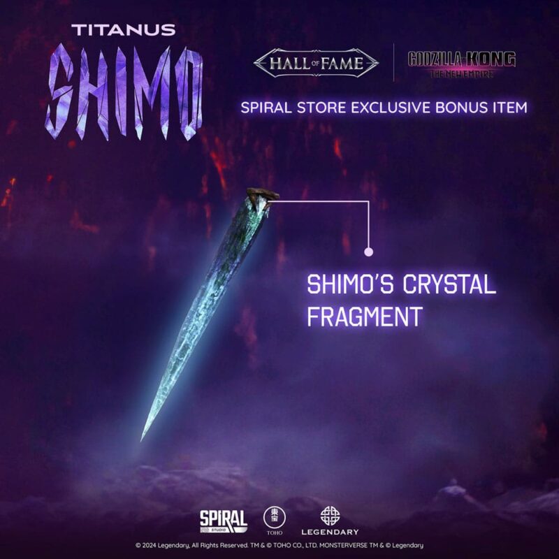 Godzilla x Kong: The New Empire Hall of FamePVC Statue Titanus Shimo 29 cm - immagine 5