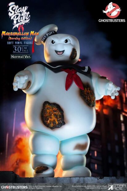 Ghostbusters Stay Puft Marshmallow Man Burning Regular Edition Action Figure